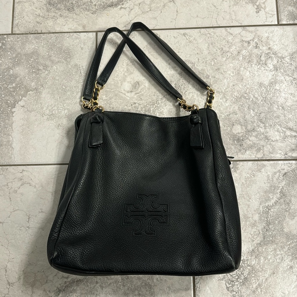 Tory Burch Harper Leather Tote